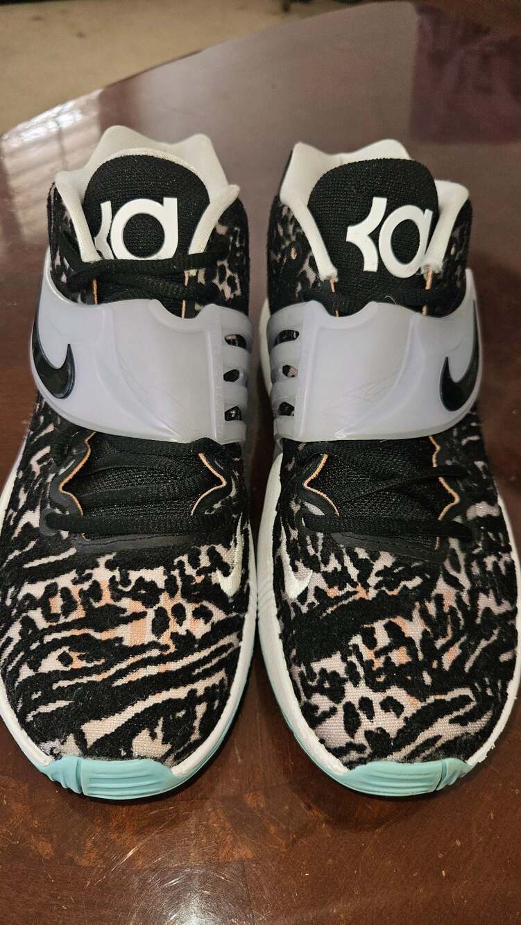 Nike KD 14 'Black White' Basketball Shoes (CW3935-001)